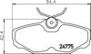 MINTEX MDB2384 Brake Pad Set, disc brake